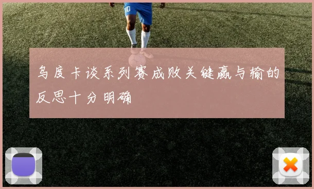 乌度卡谈系列赛成败关键赢与输的反思十分明确